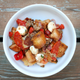 Illustration for article titled How to make Meat Lover’s Panzanella, the pizza disguised as a saladem/em